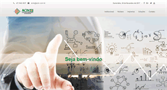 Desktop Screenshot of acin.com.br