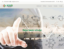 Tablet Screenshot of acin.com.br